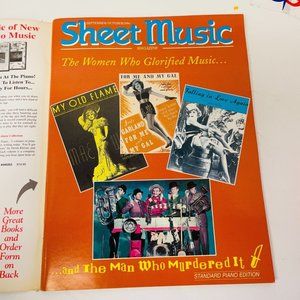Sheet‎ Music Magazine The Women Who Glorified Music and the Man who Murdered it